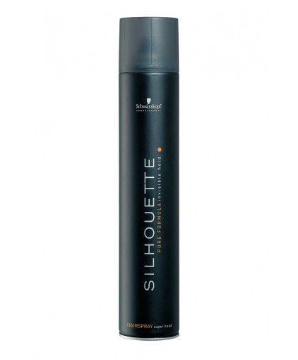 SCHWARZKOPF Силуэт Безупречный лак ультрасильной фиксации Silhouette Pure Hairspray Superhold 500 мл.