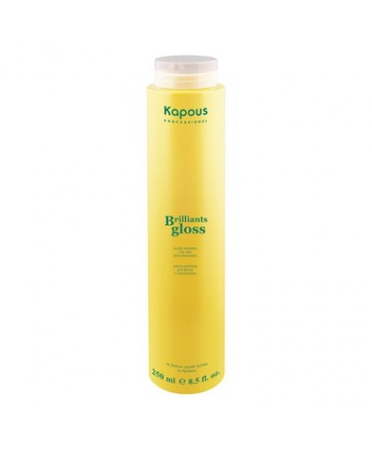 Kapous Блеск - шампунь для волос с пантенолом "Brilliants gloss" 300мл..