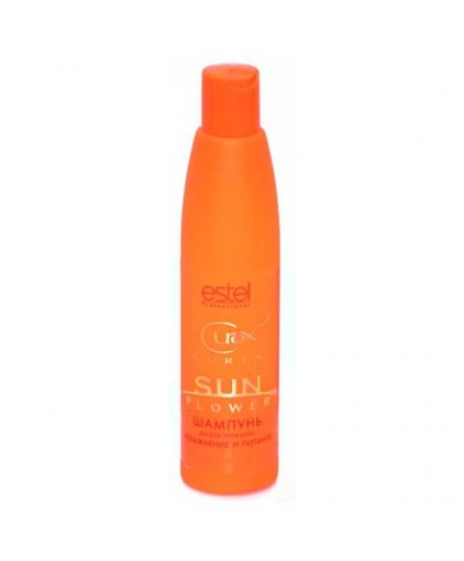 ESTEL  Шампунь CUREX SUN FLOWER с UV-фильтром для всех типов волос, 300 мл.
