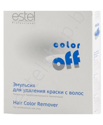 Смывка ESTEL Color Off - Эмульсия для удаления стойких красок с волос.