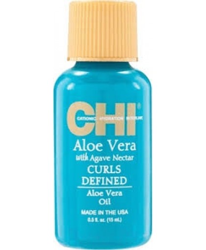 Масло для волос CHI Aloe Vera With Agave Nectar с алоэ и шелком (15мл)