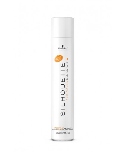 SCHWARZKOPF Силуэт Безупречный лак мягкой фиксации Silhouette Pure Hairspray FlexibleHold 500 мл.