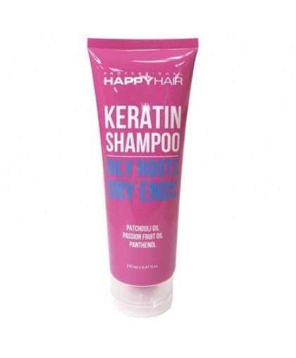 Happy Hair Шампунь для волос Keratin Shampoo с кератином, 250 мл.